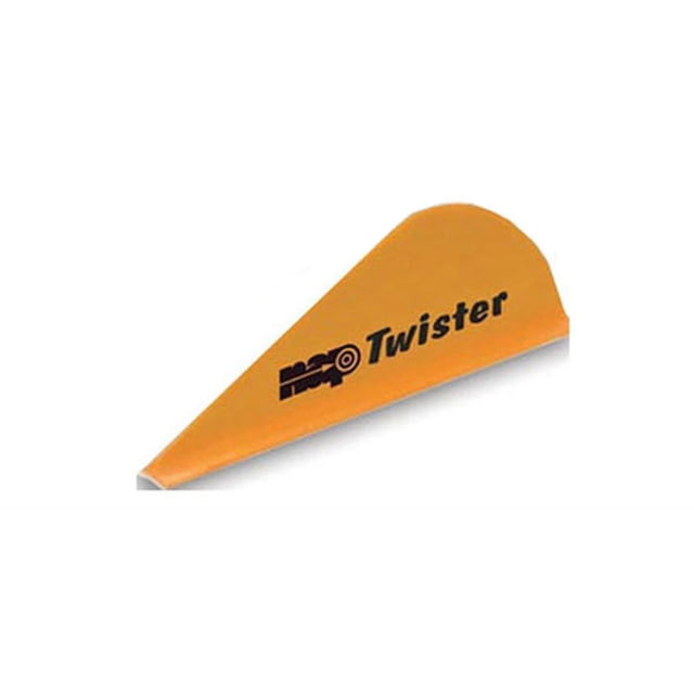 New Archery Products Twister 2in Vanes 36 Pack Orange