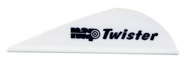 New Archery Products Twister 2in Vanes 36 Pack White