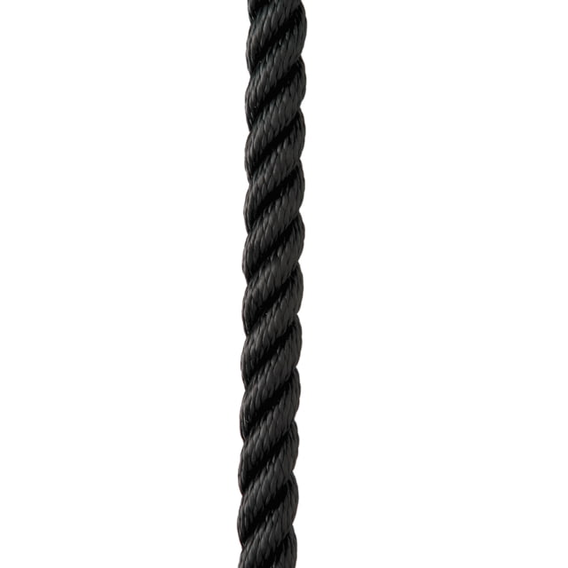 New England Ropes 1/2" X 15' Premium Nylon 3 Strand Dock Line - Black