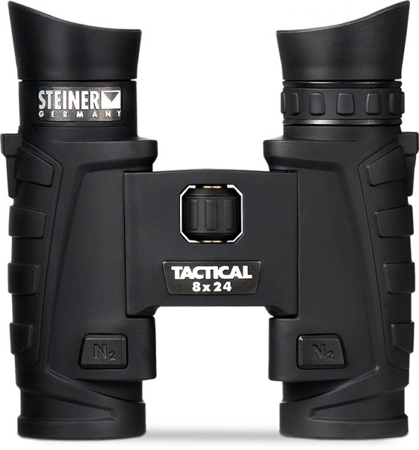 Steiner New 8x24 T24 Tactical Binoculars, Charcoal, 2003