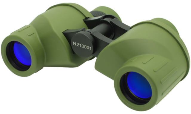 Newcon Optik 8x30mm Porro Prism Tactical Rangefinder Binocular Green Medium AN 8x30M22 - Newcon Optik