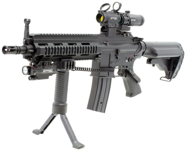 Newcon Optik NC 1x21 Red Dot Sight 4 MOA Red Dot Reticle Reflex Black Small NC 1x21 - Newcon Optik