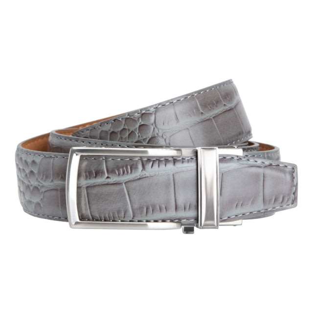 Nexbelt Alligator Belt Grey Up to 50" Waist - Nexbelt