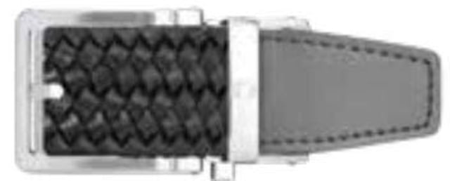 Nexbelt Braided Belt Grey Up to 50" Waist - Nexbelt