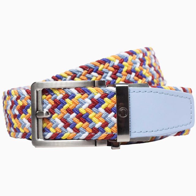Nexbelt Braided Belt Rainbow Up to 50" Waist - Nexbelt