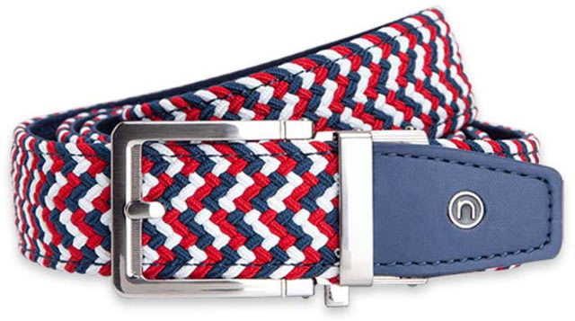 Nexbelt Braided Belt Red/White/Blue - Nexbelt