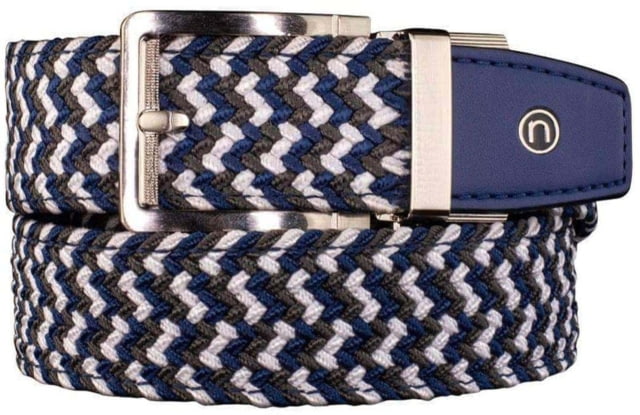 Nexbelt Braided Belt Blue/White/Grey - Nexbelt