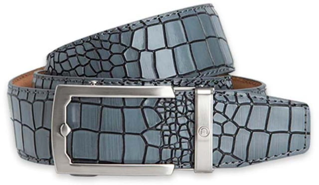 Nexbelt Crocodile Belt Dark Grey - Nexbelt