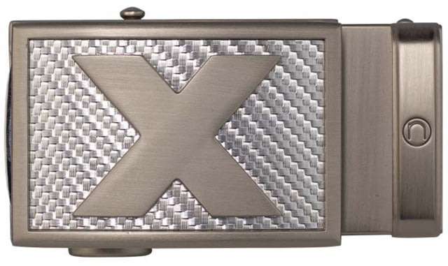 Nexbelt Fast Eddie Platinum X Factor Buckle Pewter/Silver - Nexbelt