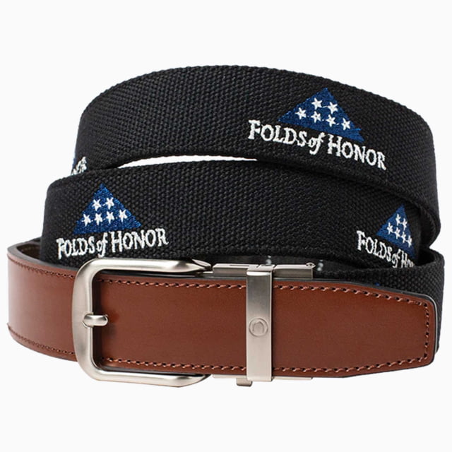 Nexbelt Folds Of Honor Belt Black Up to 50" Waist - Nexbelt