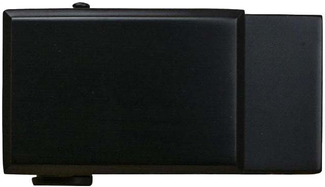 Nexbelt Go-In Beveled Shield Buckle Black - Nexbelt