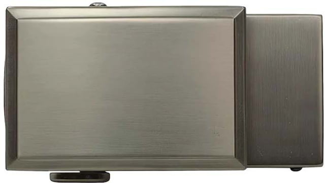 Nexbelt Go-In Beveled Shield Buckle Nickel - Nexbelt