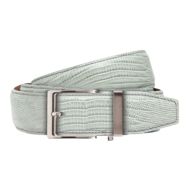 Nexbelt Lizard Belt Light Grey Up to 50" Waist - Nexbelt