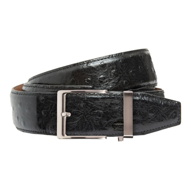 Nexbelt Ostrich Belt Black Up to 50" Waist - Nexbelt