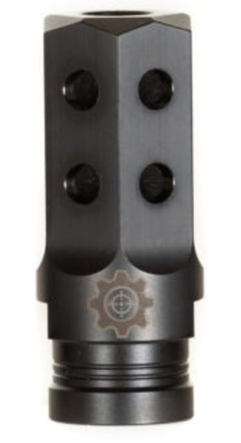 USED Next Level Armament Heretic 9mm Luger Compensator/Flash Hider no Spike 13.5x1 LH Nextride QPQ Black NLX729 EDEMO2 Used Condition Fair - Next Level Armament