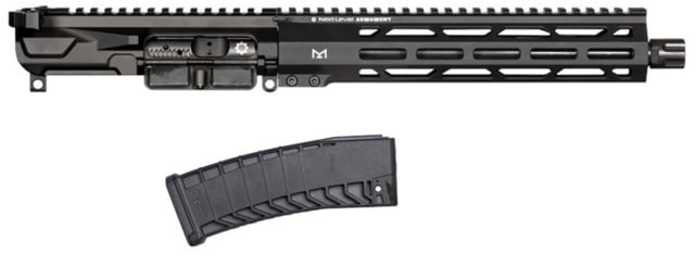 Next Level Armament Horus AR-15 9mm Luger 5 inch Upper Receiver Conversion Kit Black with 33 Round Magazine - Next Level Armament