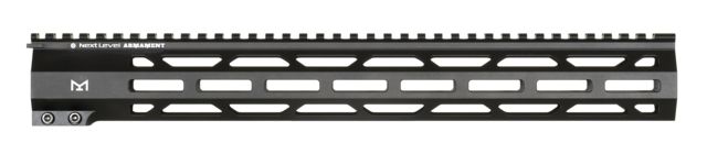 Next Level Armament NLA AR -15 M-Lok Handguard 5.56 mm 15 in 5 slots Anodized Black - Next Level Armament
