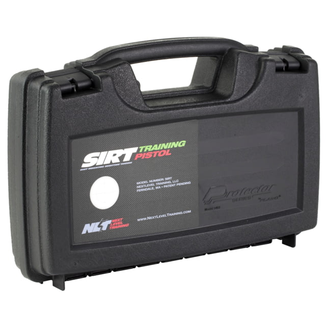 NextLevel Training Pistol Case Holds 1 NLT SIRT Training Pistol Plastic Matte Finish Black - Nextlevel Training