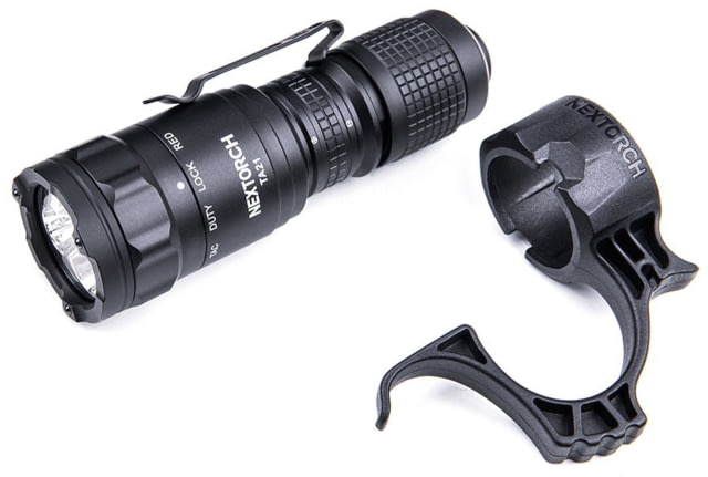 Nextorch Tactical Flashlight Set 1300 Lumens Black