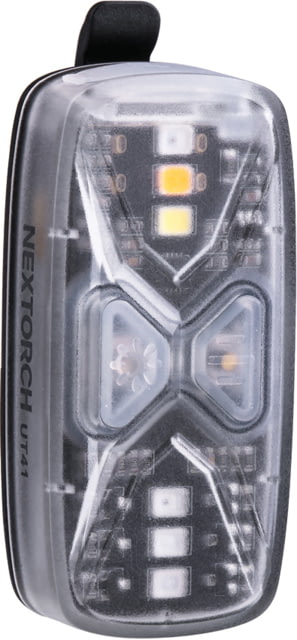 Nextorch UT41 LED Signal Light Lithium Ion White/ Red/Blue 20 Lumens Black - Nextorch