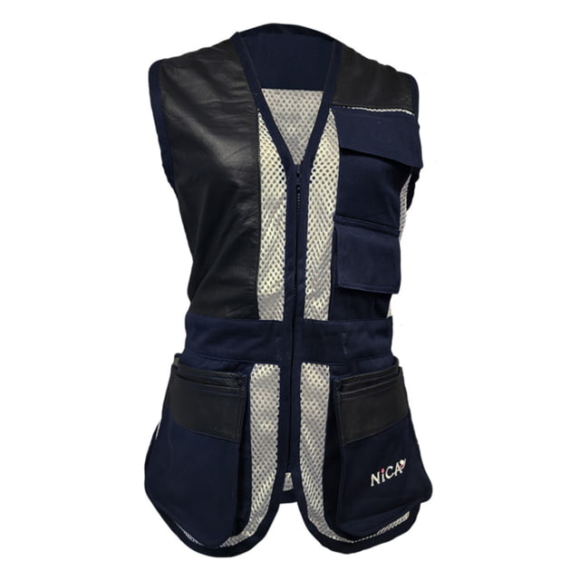 NICA Shooting Design 6 Left Handed Vest - Women's Navy 2XL - Nica Shooting