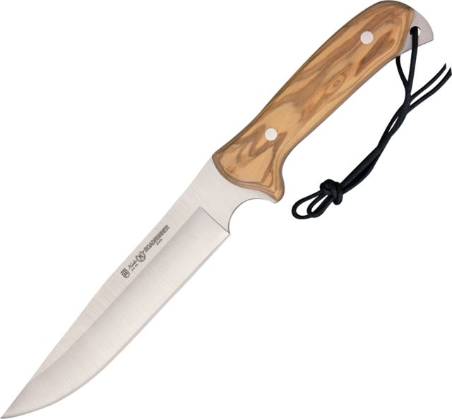 Nieto Cuchillo Roadrunner Fixed Blade Knife SS PE Blade Hardwood Olive handle NIE - Nieto