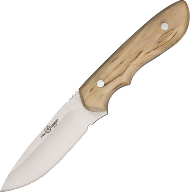 Nieto Cuchillo Traveller Fixed Blade Knife SS PE Blade Hardwood Olive handle NIE - Nieto