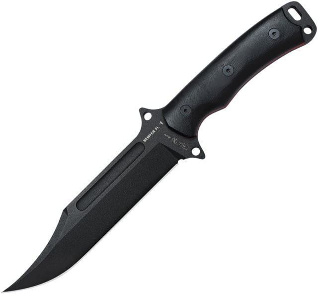 Nieto Semper Fi 1 Fixed Blade Black - Nieto