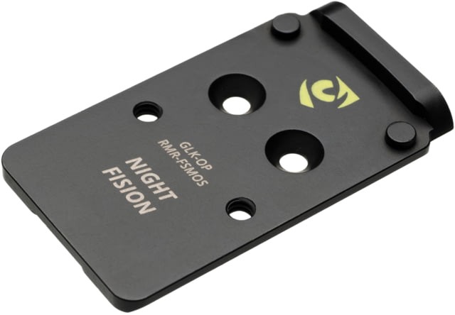 Night Fision 507C/RMR to Glock Full Size MOS Optic Mounting Plate Black - Night Fision