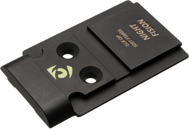 Night Fision Holosun 509T Adapter Plate Glock Mos Black - Night Fision