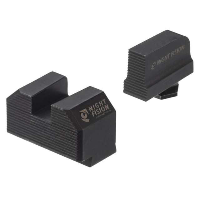 Night Fision Blacked Out Stealth Sight Glock 43/43x/48 Black - Night Fision