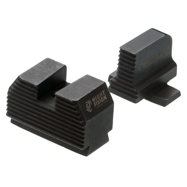 Night Fision Blacked Out Stealth Sight Sig P320 345-332 Romeo Pro1 Holosun 507c w/ Plate Trijicon RMR w/ Plate Black - Night Fision