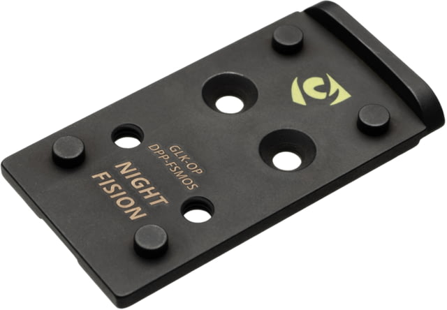 Night Fision Delta Point Pro NF Red Dot Plate to Glock Full Size MOS Black - Night Fision