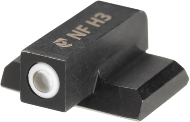 Night Fision OEM Height Tritium Pistol Night Sight Smith & Wesson Bodyguard 2.0 White Front Ring - Night Fision
