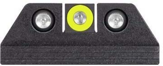 Night Fision Standard Height Night Sight Set Mossberg MC1sc/MC2/MC2c Yellow Front Ring - Night Fision