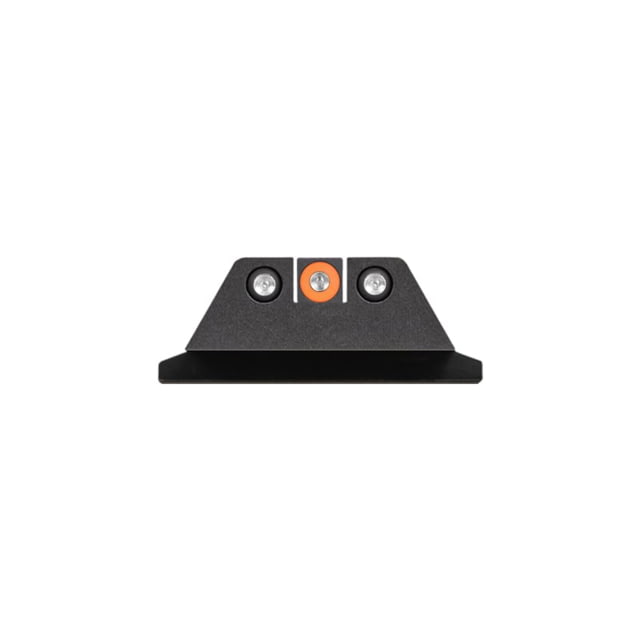 Night Fision Night Sight Set for S&W M&P 2.0 OR and Equalizer w/ Orange Front Ring Black One Size - Night Fision