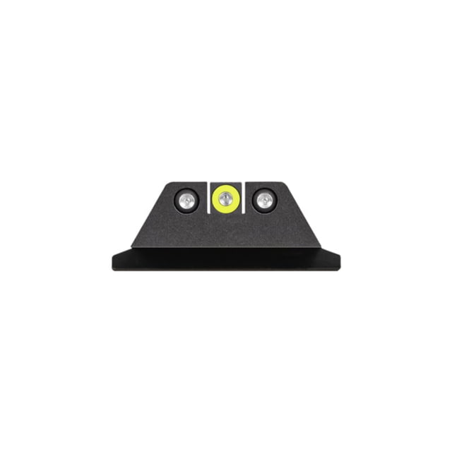 Night Fision Night Sight Set for S&W M&P 2.0 OR and Equalizer w/ Yellow Front Ring Black One Size - Night Fision