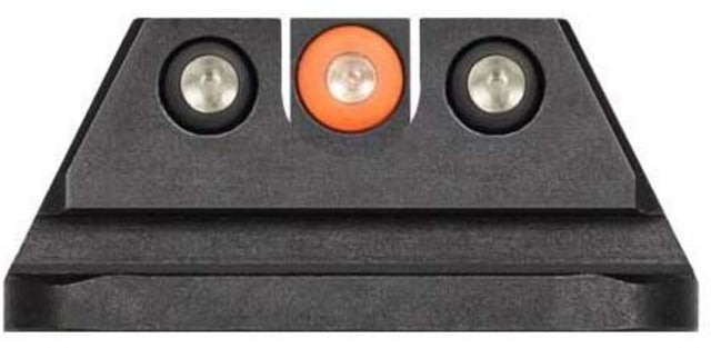 Night Fision Standard Height Night Sight Set Walther PPQ/PPQ M2 Orange Front Ring U Notch Rear - Night Fision