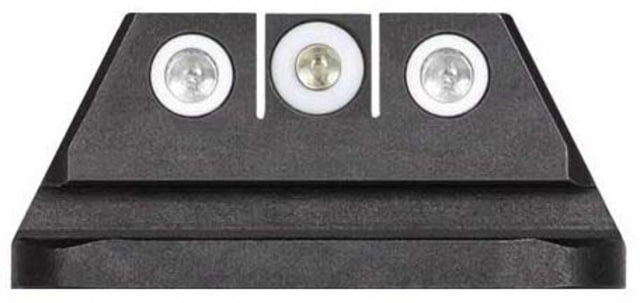 Night Fision Standard Height Night Sight Set Walther PPQ/PPQ M2 White Front Ring White Rear Rings - Night Fision