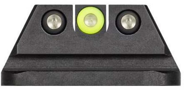 Night Fision Standard Height Night Sight Set Walther PPQ/PPQ M2 Yellow Front Ring U Notch Rear - Night Fision