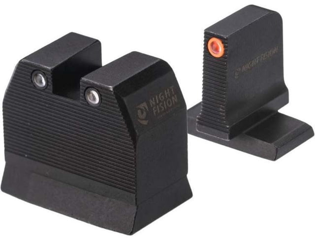 Night Fision Optics Ready Stealth Heckler & Koch Night Sight Set HK VP9 w/ DPP/509t/Acro Orange Front Ring - Night Fision