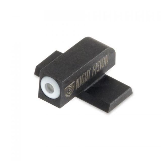 Night Fision Perfect Dot Front Night Sight Only White Front w/Green Tritium Fits Springfield XD/XDM/XD Mod. 2/XD-S/XD-E - Night Fision
