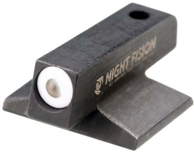 Night Fision  Tritium Front Sight .180 Blade White Ring - Night Fision