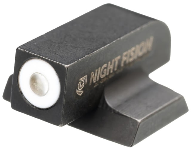 Night Fision Tritium Front Sight for Canik MC9 w/ White Ring Black One Size - Night Fision