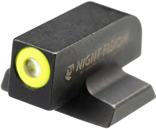 Night Fision Tritium Front Sight for Canik Mete SF and TP9 Pistols w/ Yellow Ring Black One Size - Night Fision
