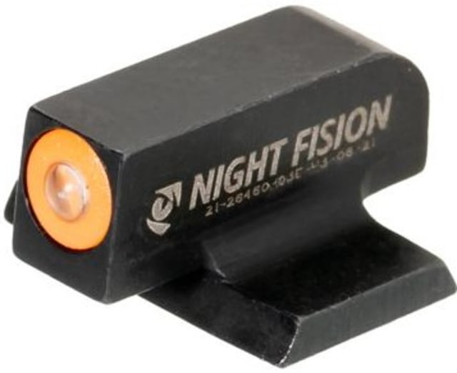 Night Fision Tritium Front Sight for FN 509 w/ Orange Ring Black One Size - Night Fision