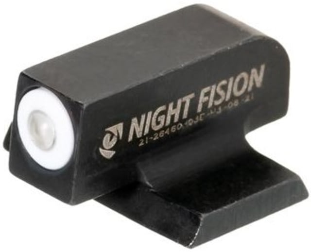 Night Fision Tritium Front Sight for FN 509 w/ White Ring Black One Size - Night Fision