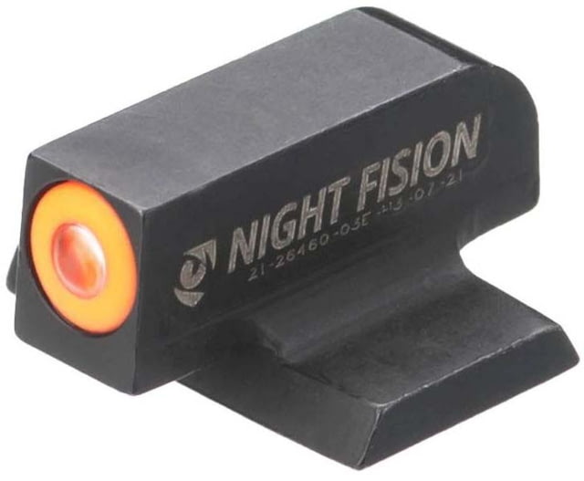 Night Fision Ruger Tritium Front Sight Ruger Max 9 Orange Ring - Night Fision