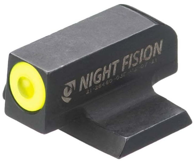 Night Fision Ruger Tritium Front Sight Ruger Max 9 Yellow Ring - Night Fision