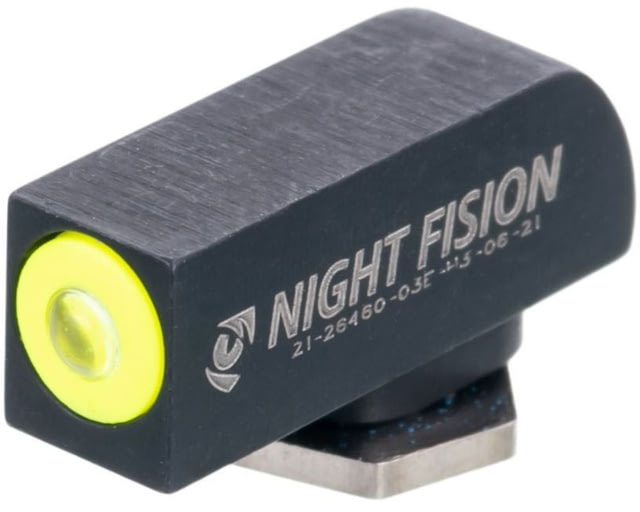 Night Fision Tritium Front Sight for Taurus G3c/GX4 w/ Yellow Ring Black One Size - Night Fision